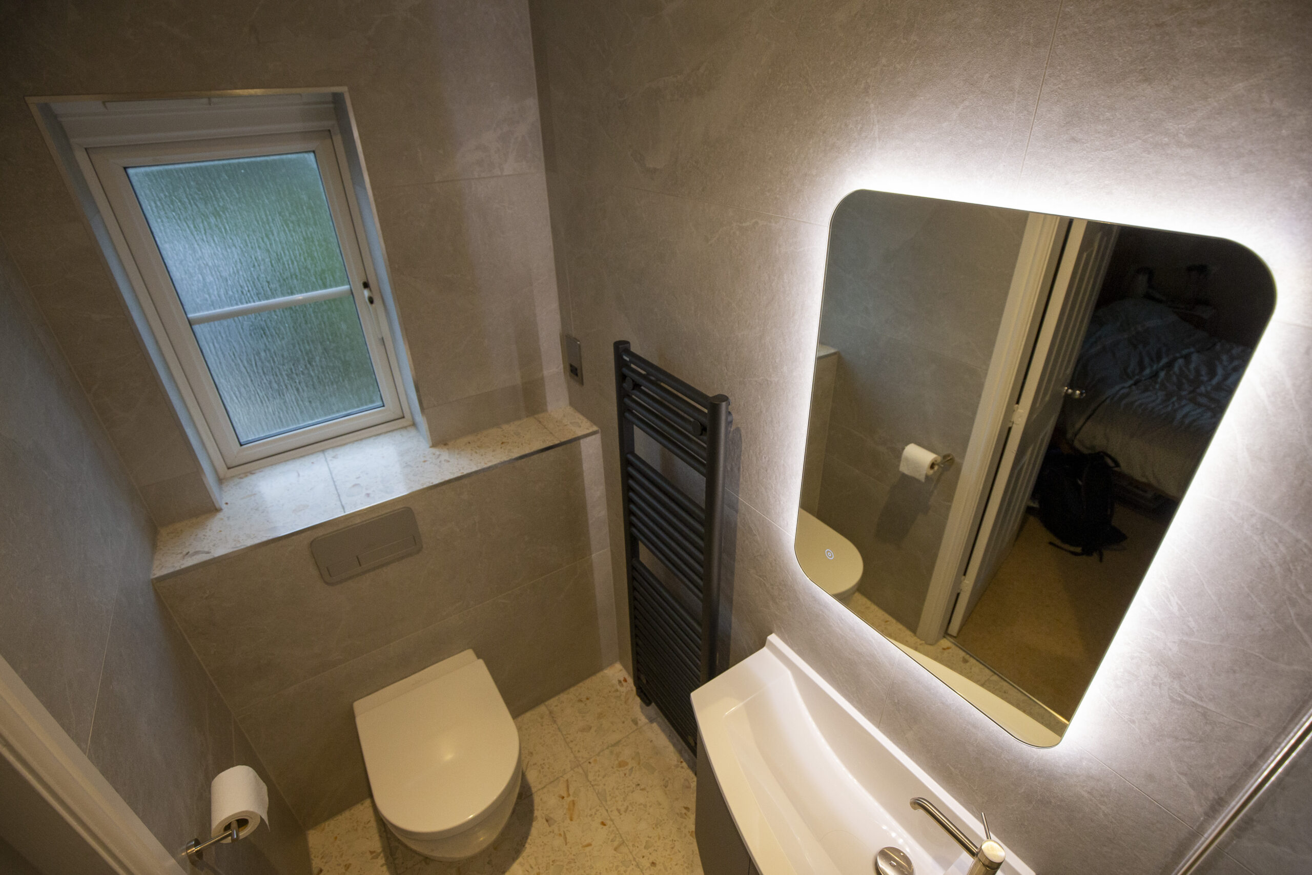 Toliet and mirror 2 house NO 5
